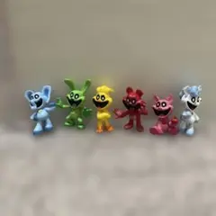 Smiling Critters フィギュア 6体セットのサムネイル