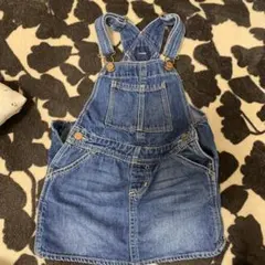 babyGap デニムジャンパースカート　ダウンベスト 2点セット 3歳用