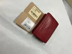 イルビゾンテ 三つ折り財布 レッド
