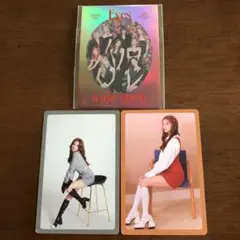 TWICE  Eyes wide open  カード　トレカセット　サナ