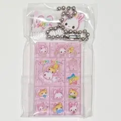 カミオジャパンキャラクターズ タイルシールミニチュアチャーム2フワフワらびちゃん