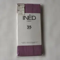 INÉD 35デニール パープル ストッキング M-L