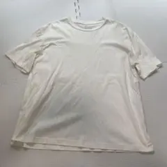 イエナ　Tシャツ ホワイト 半袖　サイズL相当　ゆったりめのサムネイル