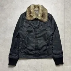 定価20万】リップヴァンウィンクルのグレイトツイルナイロン×ムートン 