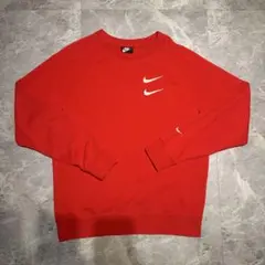 NIKE クルーネック スウェット レッド