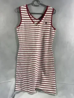 TOMMY HILFIGER トミー　ノースリーブ ボーダー ワンピース Sのサムネイル