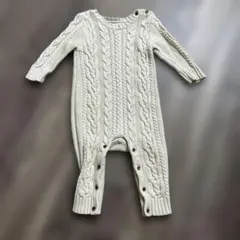 baby GAP ケーブル編みロンパース 6-12ヶ月