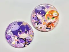 すとぷり ななもり ジェル キャラクター缶バッジ 2個セット