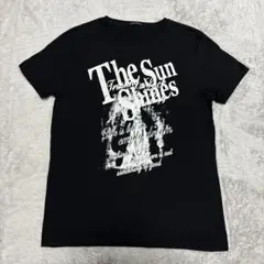Y2K archive dark graphic message tee