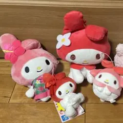 4点セット【新品】サンリオマイメロ マスコット ぬいぐるみ