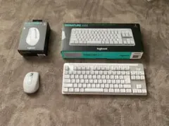 ロジクール k855白キーボード＋ MX ANYWHERE 3S白セット