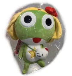 ケロロ軍曹　むにゅぐるみ　ぬいぐるみS マスコット　ハローキティ　リボン