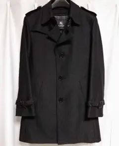 【美品】BURBERRY BLACKLABEL ウール混トレンチコート M