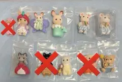シルバニアファミリー 8体セット