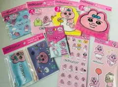 おぱんちゅうさぎ 8点 フィルムケース コードホルダー チャック袋 シール