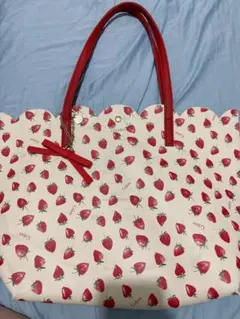 colors by jennifer sky いちご イチゴ 苺 トートバッグ