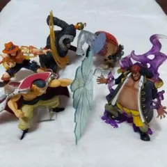 ワンピース スーパーエフェクト能力者 フィギュア エース 白ひげなど5体セット