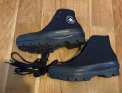 CONVERSEコンバース　オールスター　チャンクハイ 厚底 ハイカット　黒