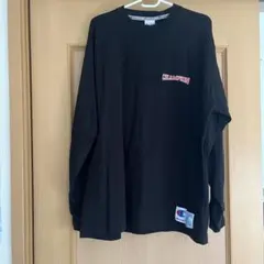 【値下げ】CHAMPION ATHLETIC 長袖カットソー 黒