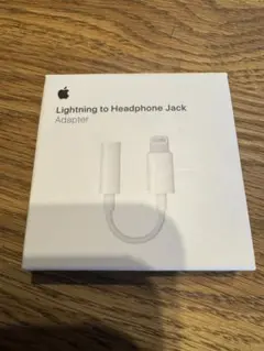 Lightning to Headphone Jack Adapter(未使用)