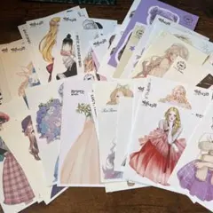 人物ステッカー コラージュ 素材 紙モノ まとめ売り セット