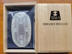 純銀 造幣局検定刻印入り小判 天保五両判 100g - メルカリ