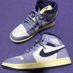 Air Jordan ハイカットスニーカー パープル/ホワイト