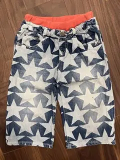 ⬜︎最終値下げ☆F.O.KIDS☆星柄デニム☆ショートパンツ 140
