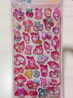 お安♡マイメロボンボンドロップ シール♡