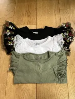 フリルTシャツ3点セット　80