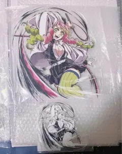 鬼滅の刃　幕間画集表紙　ウェブくじ　甘露寺蜜璃　A賞ビッグアクリルスタンド　C賞