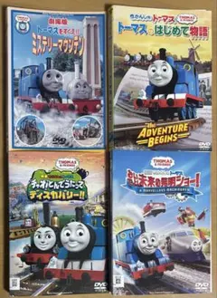 新品ケース交換済み きかんしゃトーマス映画、劇場版等DVD10巻セット