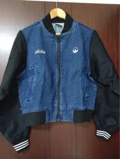 【新品　未着用】adidas デニムブルゾン