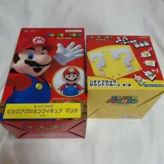 スーパーマリオ　ビックアクションフィギュア　ハテナブロック　サウンドバルーン