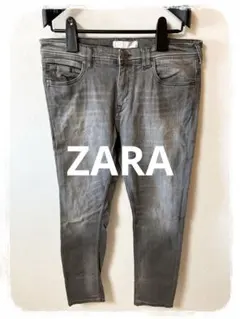 ☘️P1☘ZARA MAN ストレッチ スキニーデニム 46