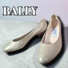 6/23㎝ バリー BALLY パンプス ローファー レザー パール ベージュのサムネイル