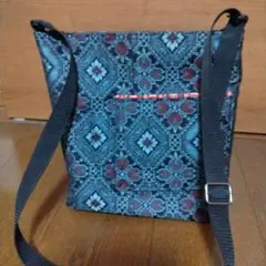 大島紬リメイクショルダーバッグ