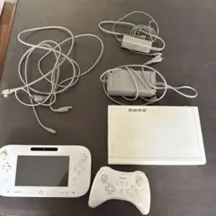 닌텐도 Wii U 콘솔 세트 화이트 및 컨트롤러