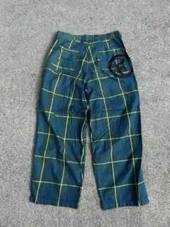 ROLLING CRADLE ワイドスラックス チェック 古着