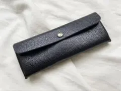 本革　筆箱　ハンドメイド　ペンケース　 （メガネケースとしても利用可能！）