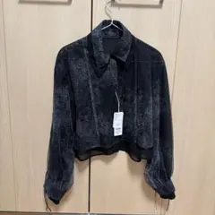HARE シアーシャツ ブラウス ブラックのサムネイル