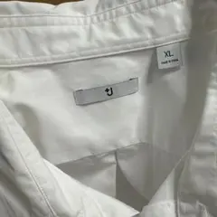 UNIQLO XL ホワイト 長袖シャツ
