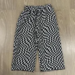 マイリトルワンダー チェッカープリーズパンツ 100cmのサムネイル