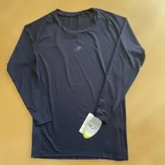 ネイビー 長袖アンダーシャツ