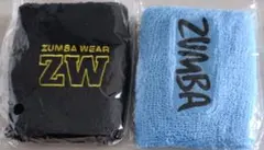 ZUMBA リストバンドセット 黒 青