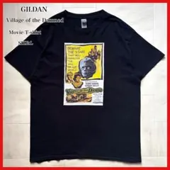 ギルダン 未知空間の恐怖 光る眼 ムービーTシャツ ブラック Lサイズ
