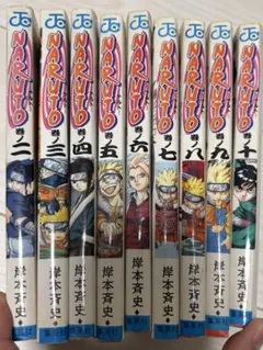 【初版多数】NARUTO ナルト 2巻〜10巻セット2.4.6巻以外すべて初版