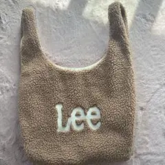 値下げ！Lee ボアトートバッグ ベージュ Earthコラボ