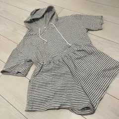 使用回数2回★アナップミンピ★西海岸風ボーダー　セットアップ