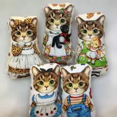 ハンドメイド　コヤンイサムチョン　リトルサンダーちゃんブローチ　5個 H22